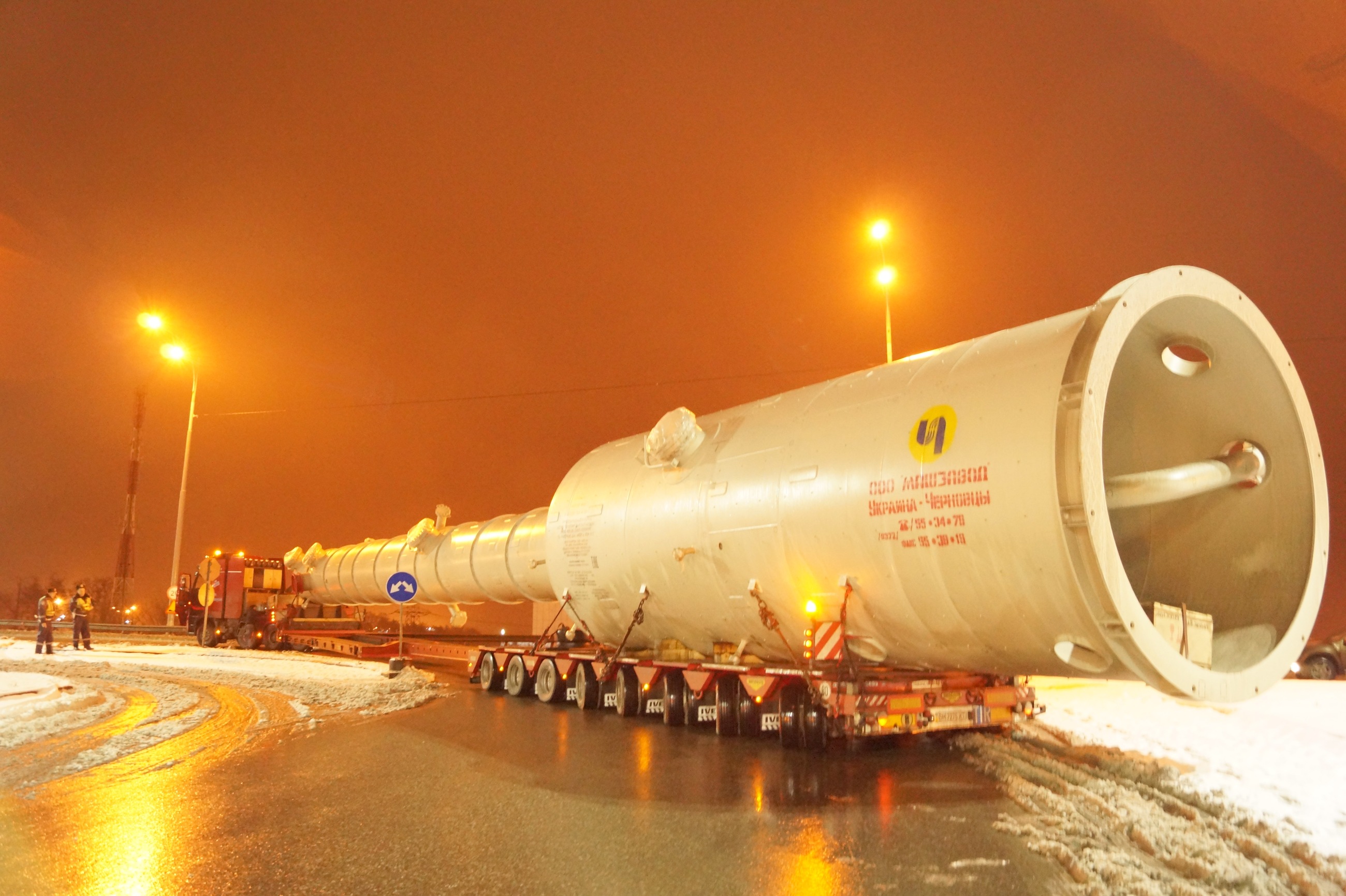 Organizacja transportu ciężkich ładunków ponadgabarytowych